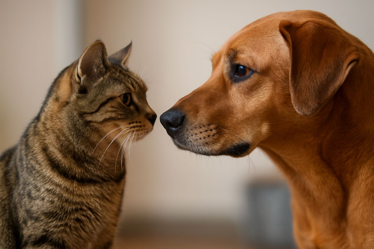 تشخیص چهره انسان توسط حیوانات خانگی