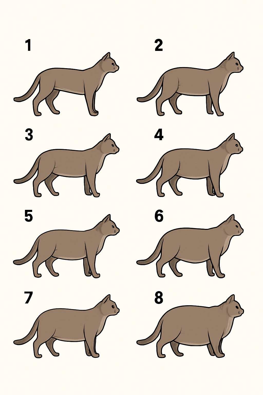 چاقی در گربه‌ها: تشخیص، پیشگیری و مدیریت علمی