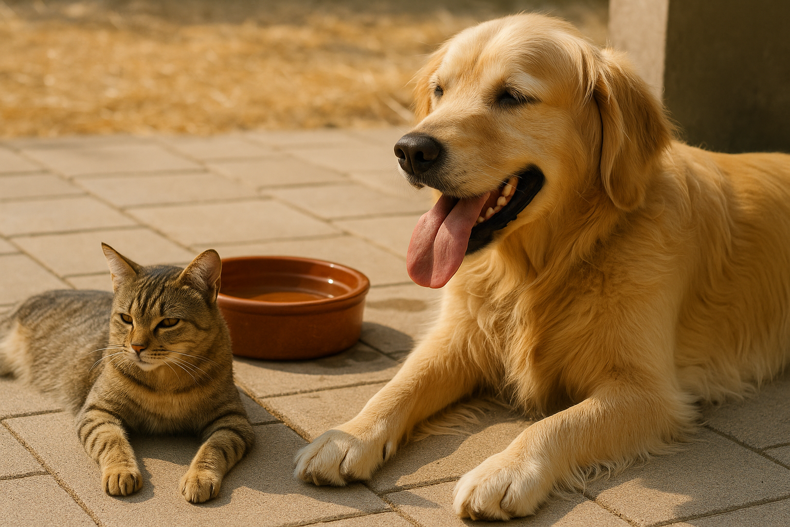 نگهداری حیوان خانگی در تابستان: خطرات گرمازدگی و توصیه‌های دامپزشکی