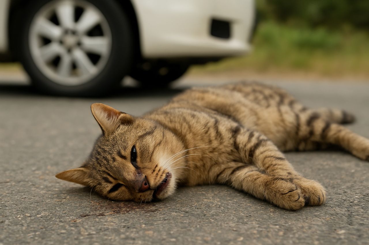 اقدامات اولیه اصولی در مواجهه با گربه تصادفی
