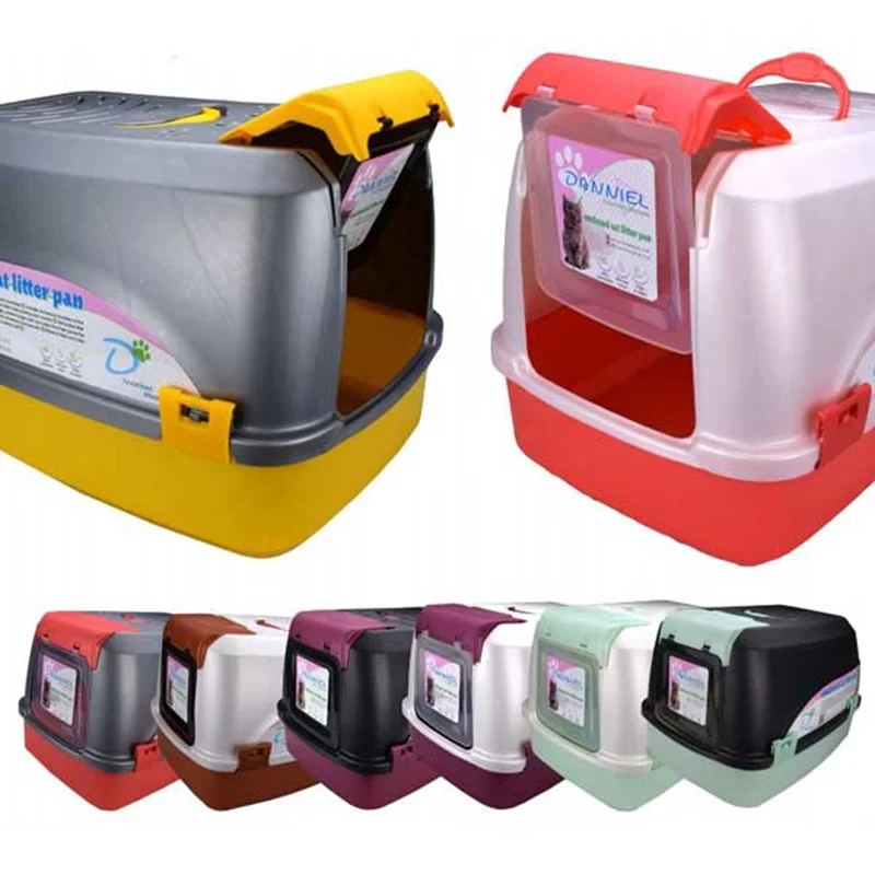 ظرف خاک مسقف گربه مدل دنیل