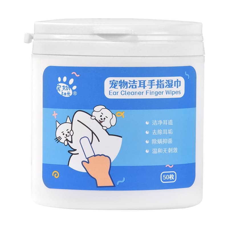 دستمال مرطوب انگشتی مخصوص گوش 50 عددی
