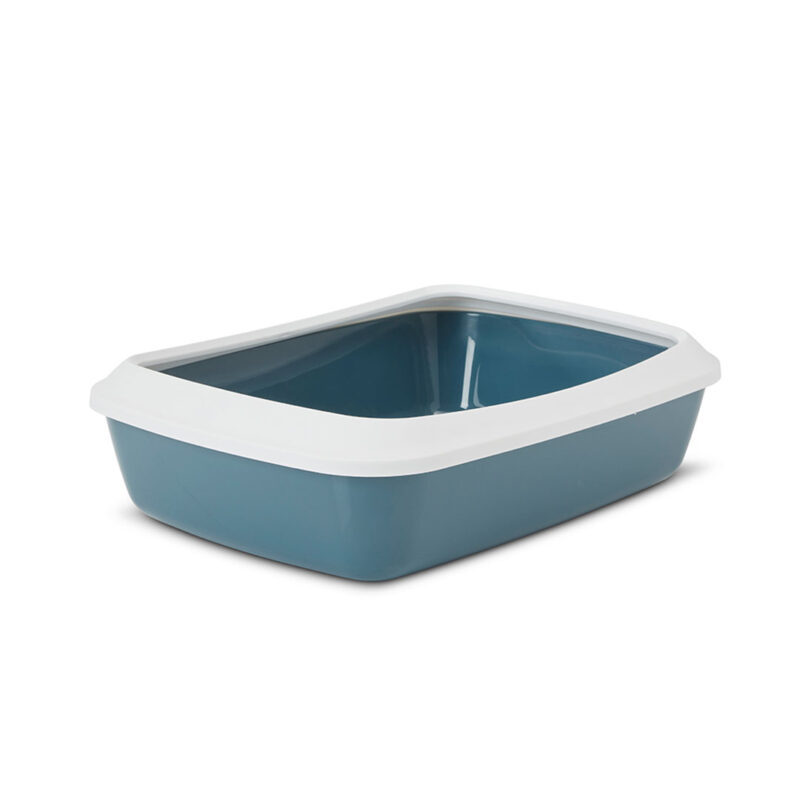 ظرف خاک گربه، کوچک، لبه دار، مدل ایریز 42، ساویک