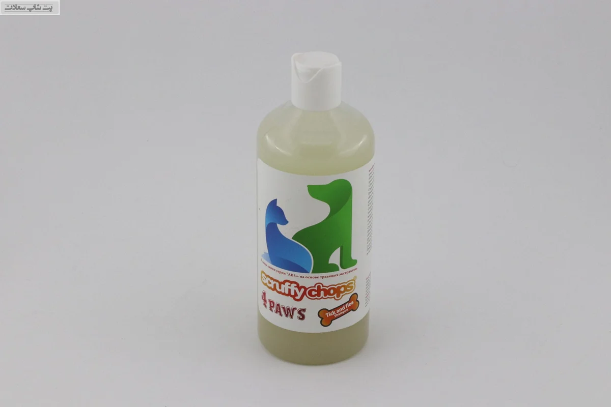 شامپو ضد کک و کنه سگ و گربه اسکرافی چاپز