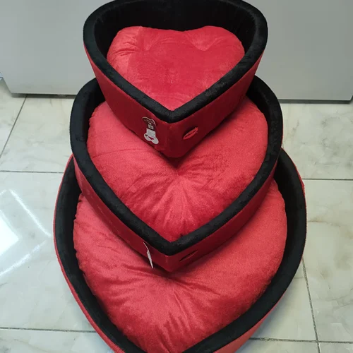 جای خواب حیوانات یونیک پت مدل قلبی
