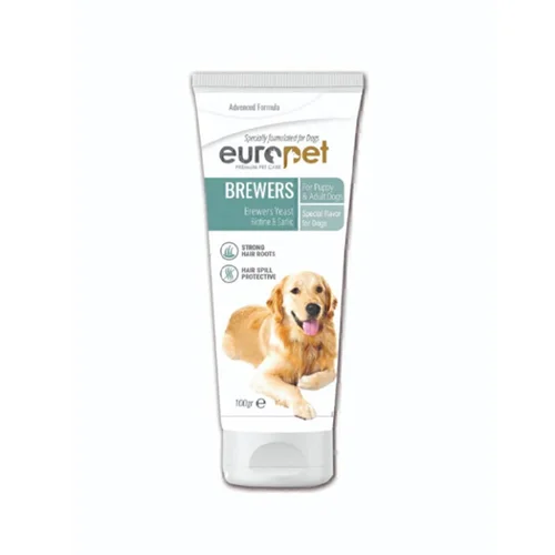 خمیر تقویت کننده پوست و مو سگ یوروپت Europet Dog Brewers