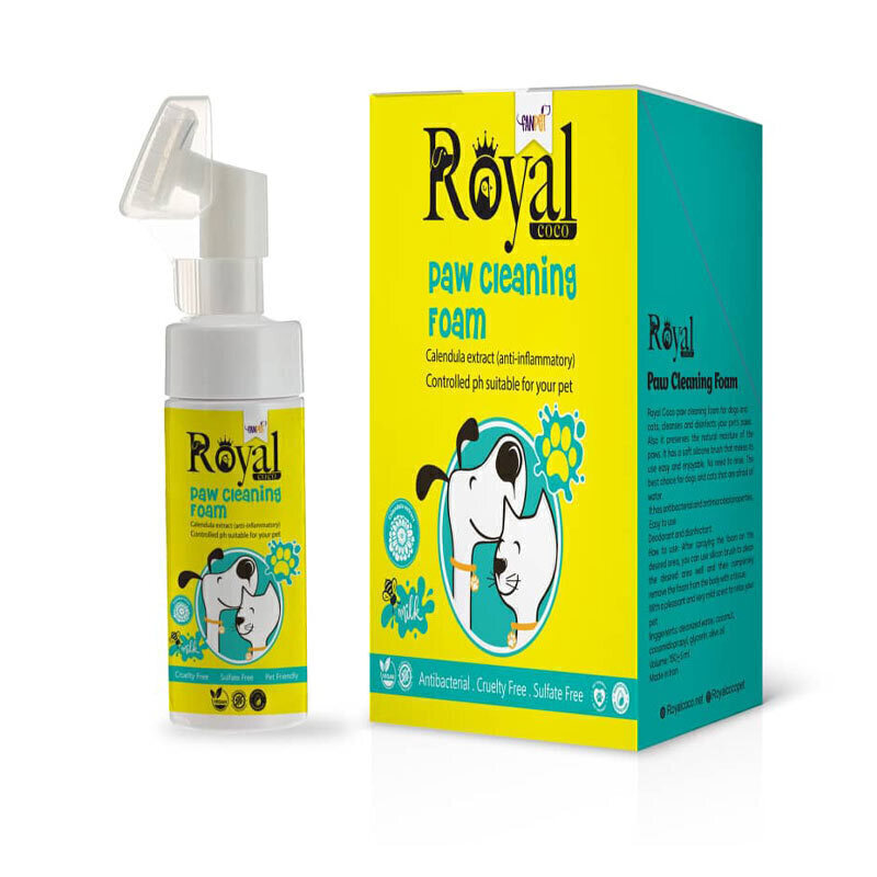 فوم پنجه شور سگ و گربه رویال کوکو حجم 150 میلی لیتر