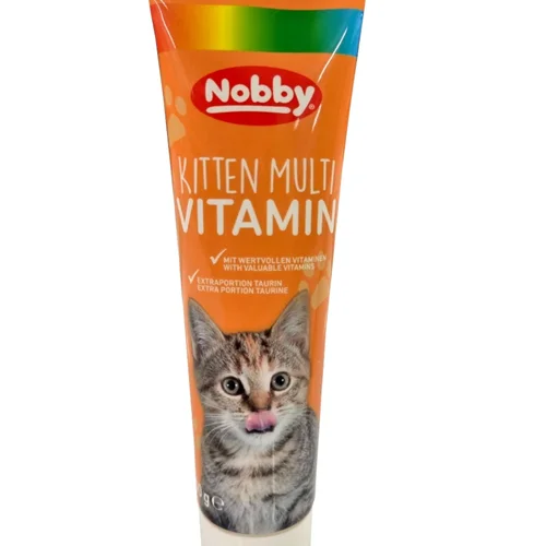 خمیر مولتی ویتامین گربه کیتن Nobby