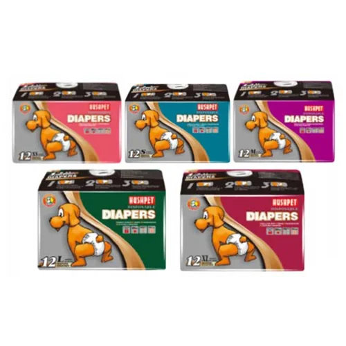 پوشک سگ   HushPet Diapers بسته 12 عددی